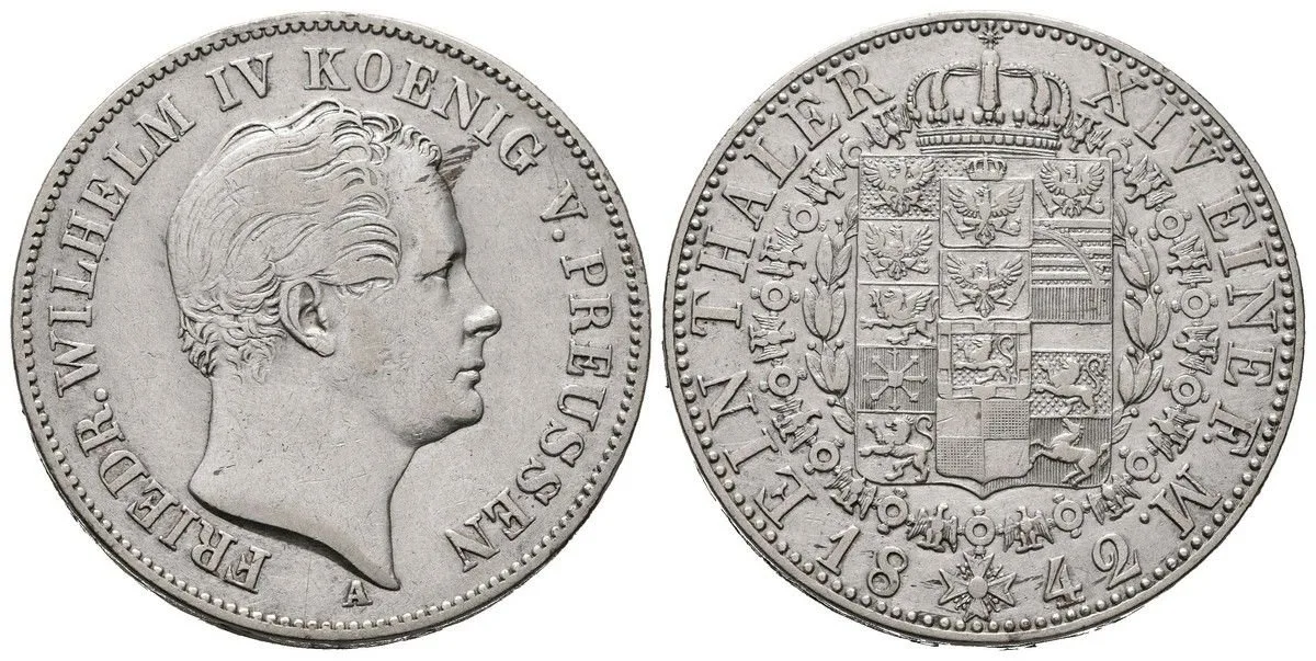 Prusko, Friedrich Wilhelm IV., 1840 - 1861 — 1