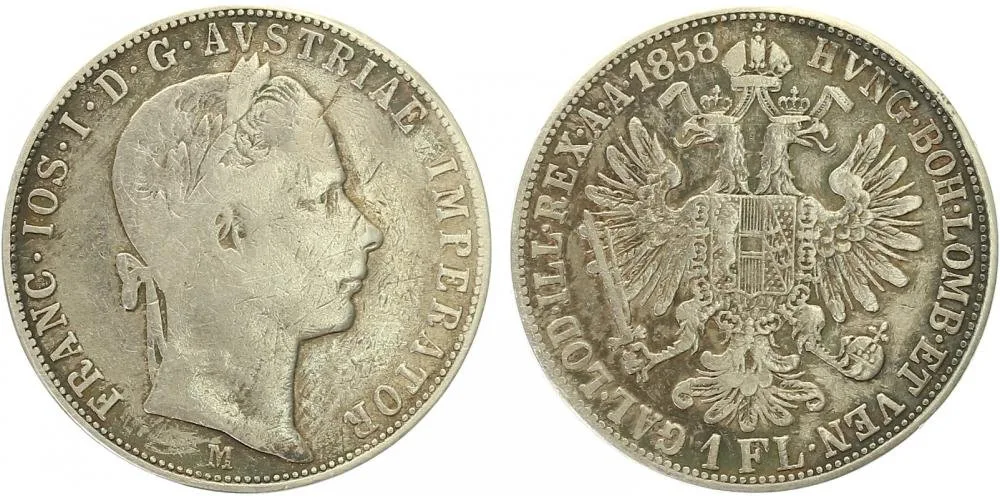 Rakouská a spolková měna, 1857 - 1892 — 1