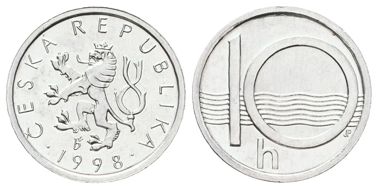 10 Haléř 1998