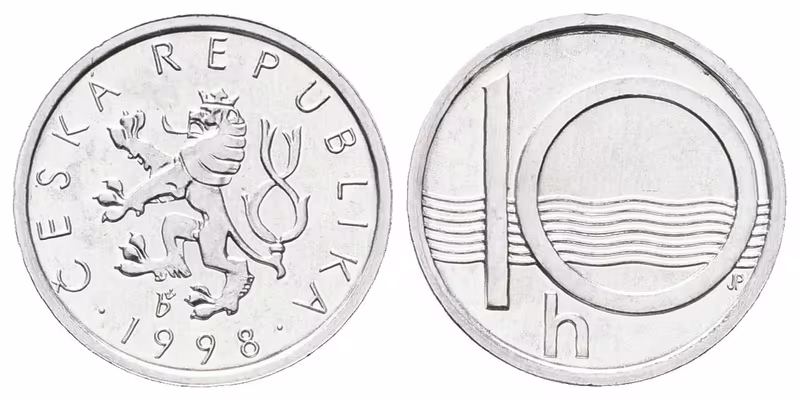 10 Haléř 1998