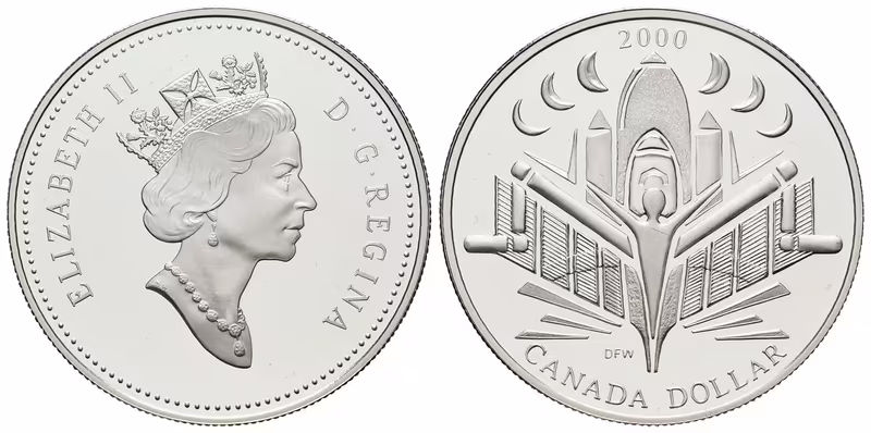 Kanada, Dollar 2000 - Tisíciletí