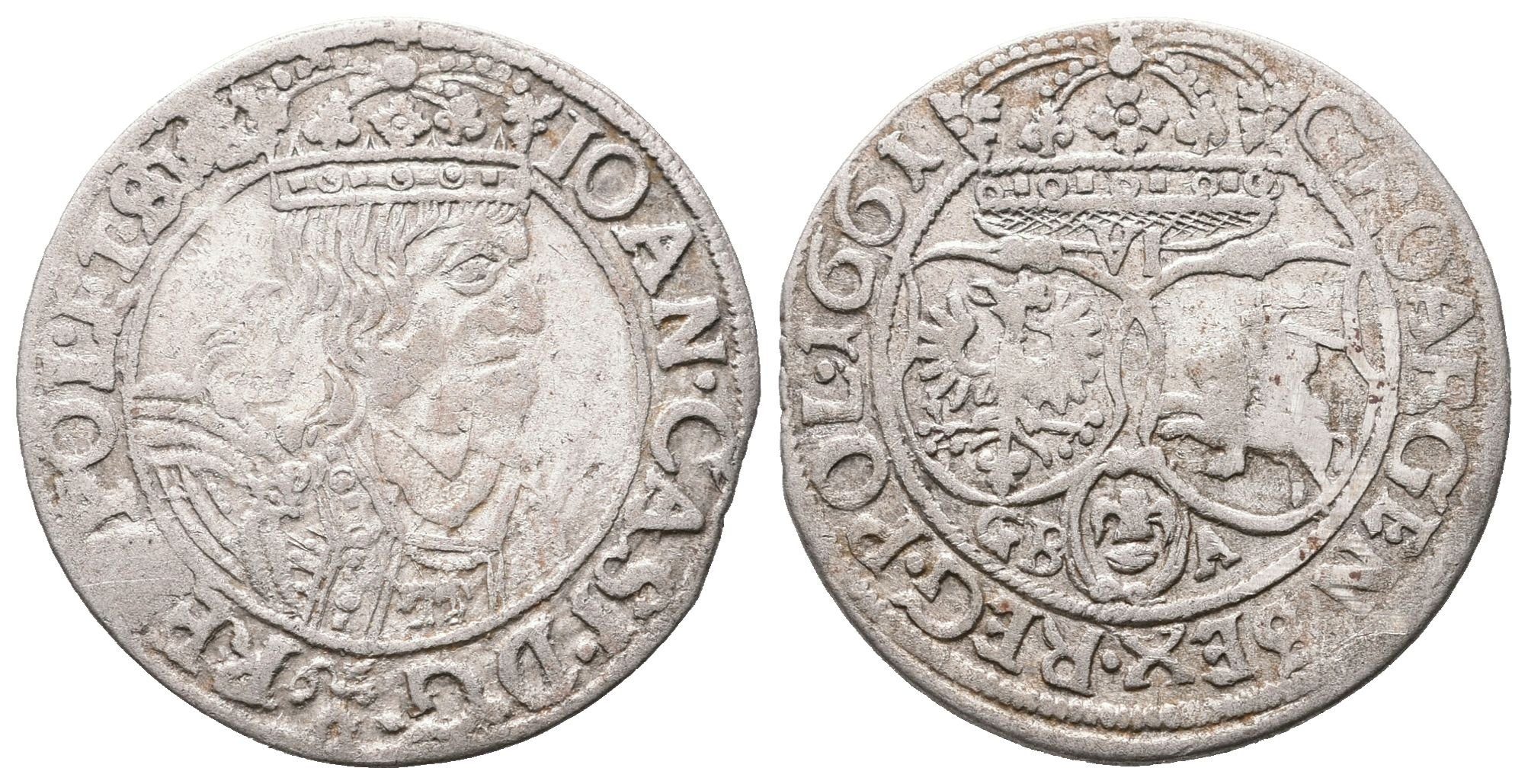 Polsko, 6 Groš 1661 GBA