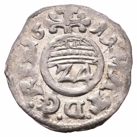 1/24 Taler (Groš) 1619, Welter 1205, pěkná zachovalost,