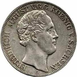 Sasko, Friedrich August II., 1836 - 1854 — 1