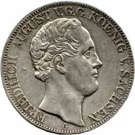 Sasko, Friedrich August II., 1836 - 1854 — 1