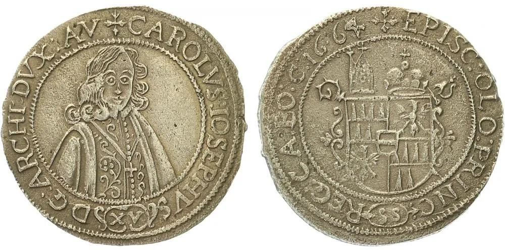 Olomouc - biskupství, Karel I. Josef, 1663 - 1664 — 1