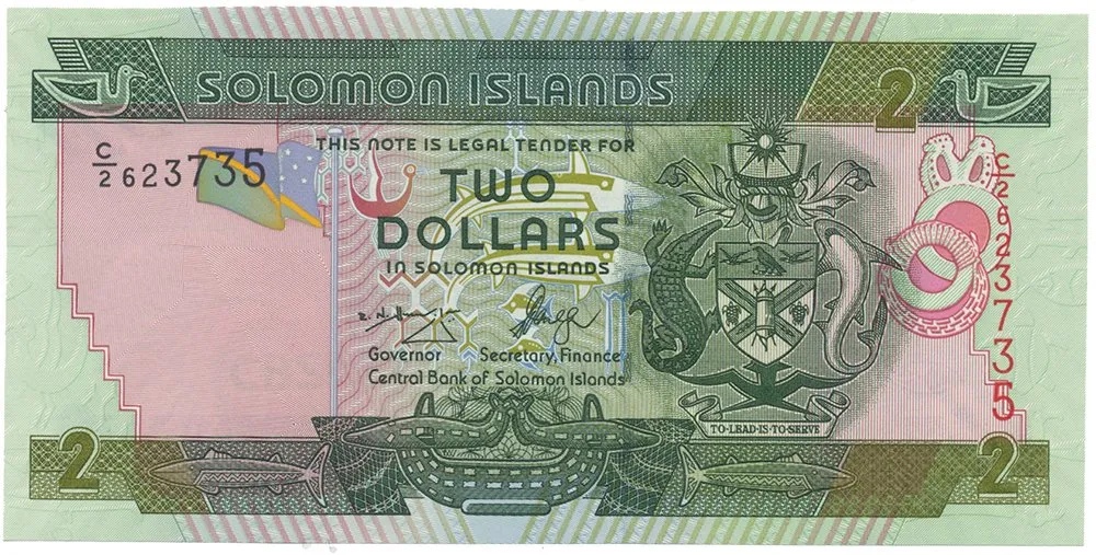 Šalamounovy ostrovy, 2 Dollars (2004), P.25