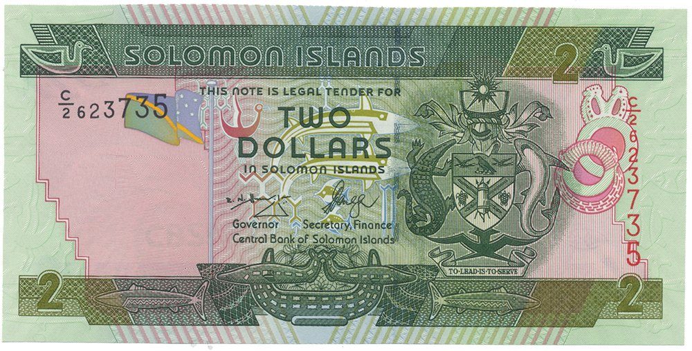 Šalamounovy ostrovy, 2 Dollars (2004), P.25