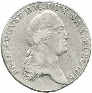Sasko, Friedrich August III./I., 1763 - 1827 — 1