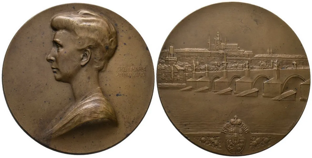 Arcivévodkyně Maria Annunziata, 1876 - 1916 — 1