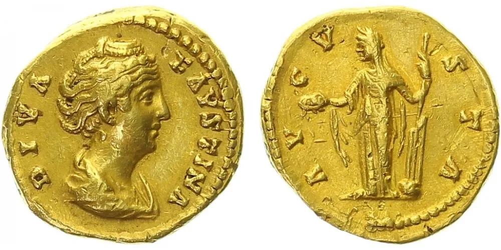 Faustina senior, manželka Antonina Pia — 1