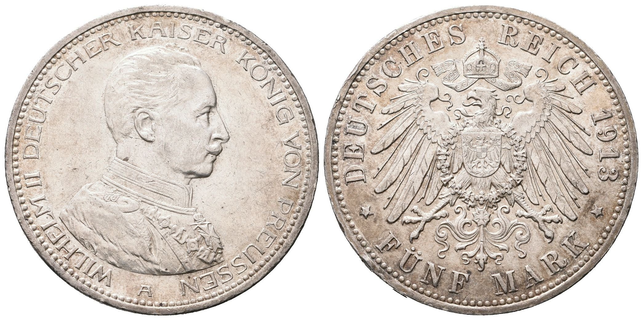 Prusko, 5 Marka 1913 - 25. výročí panování