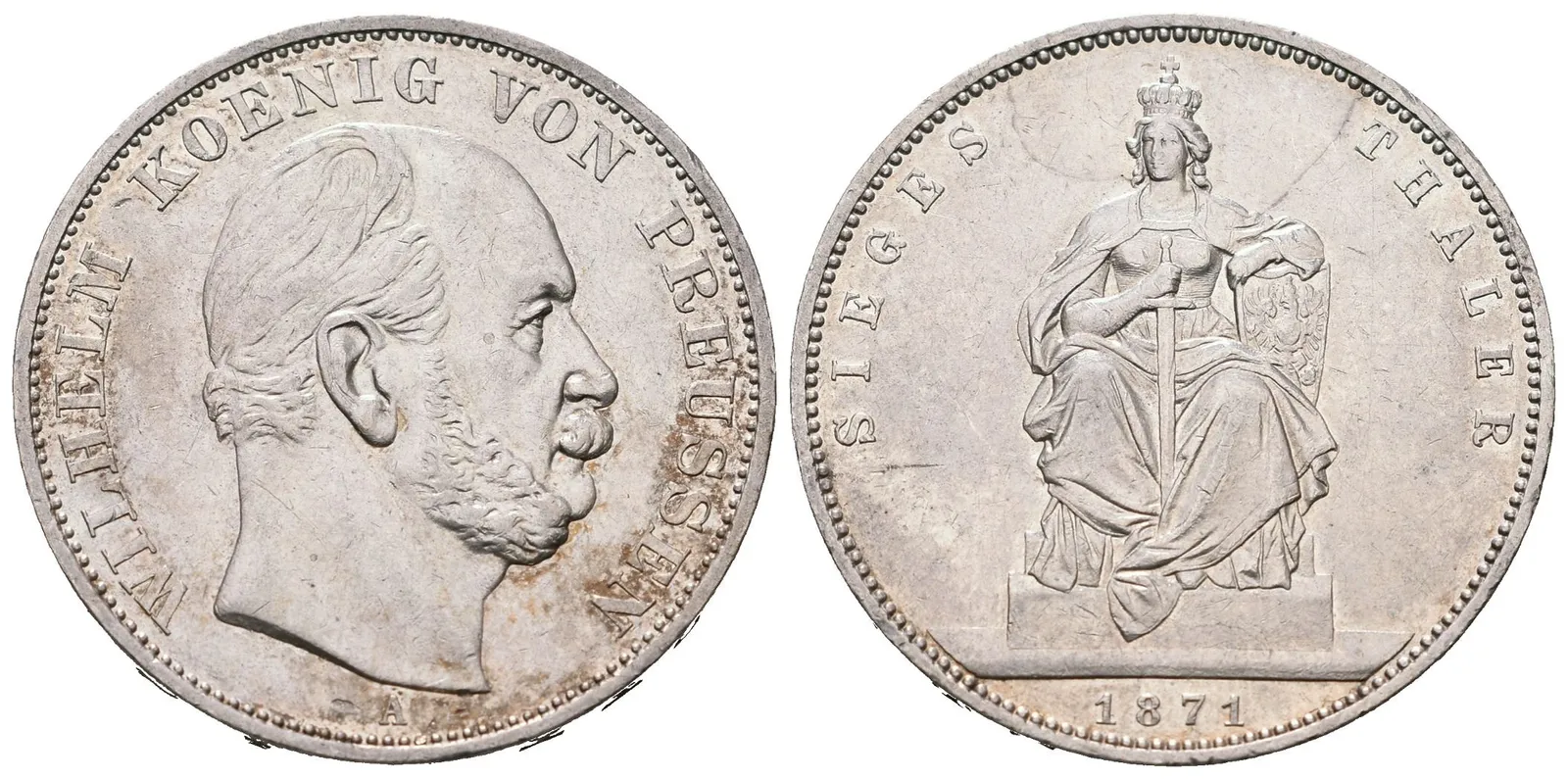 Prusko, Tolar 1871 A