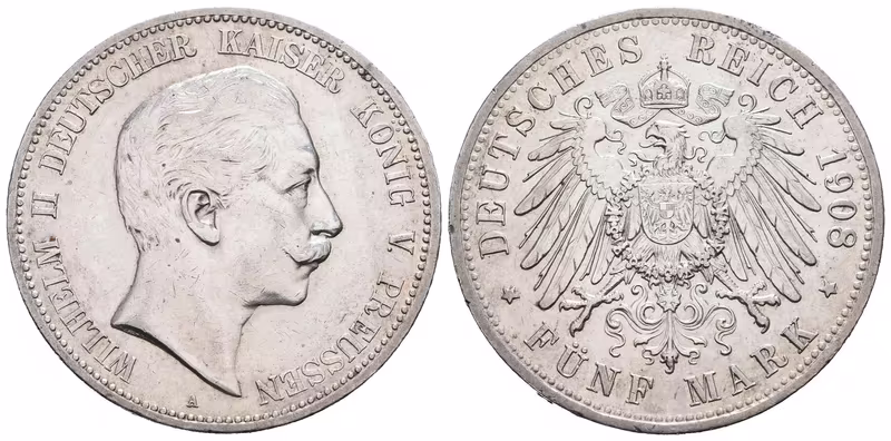 5 Marka 1908 A, Berlín
