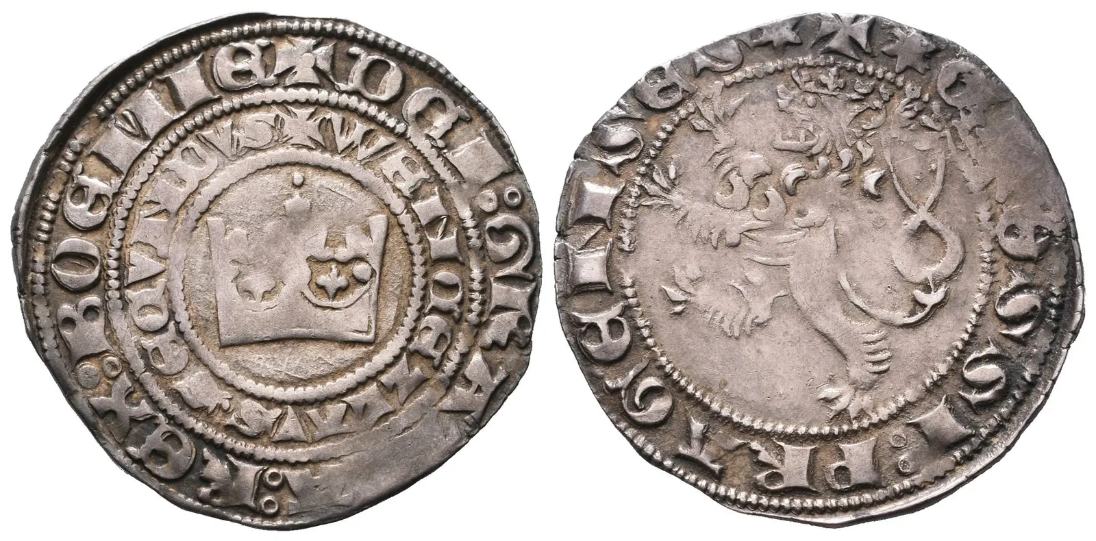 Václav II., Pražský groš, Smolík 2