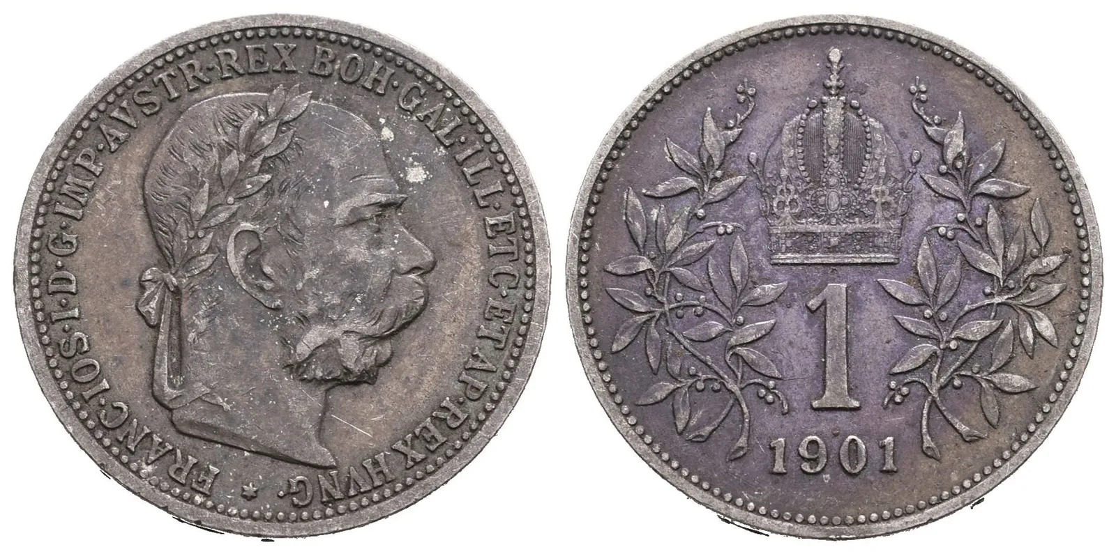 1 Koruna 1901