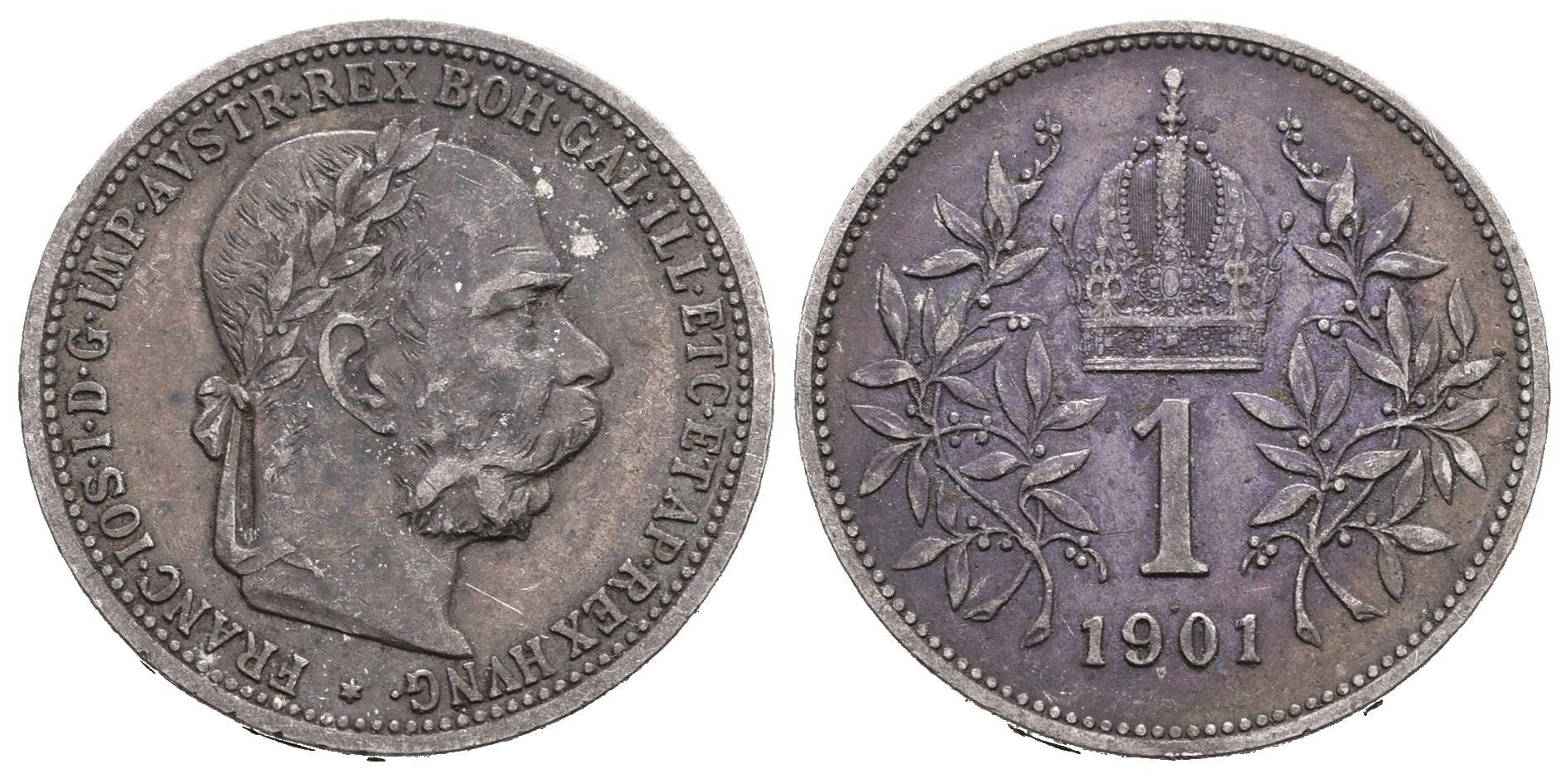 1 Koruna 1901