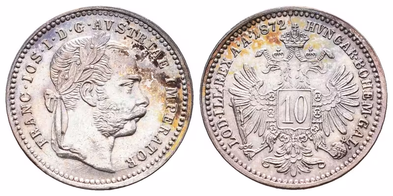 10 Krejcar 1872