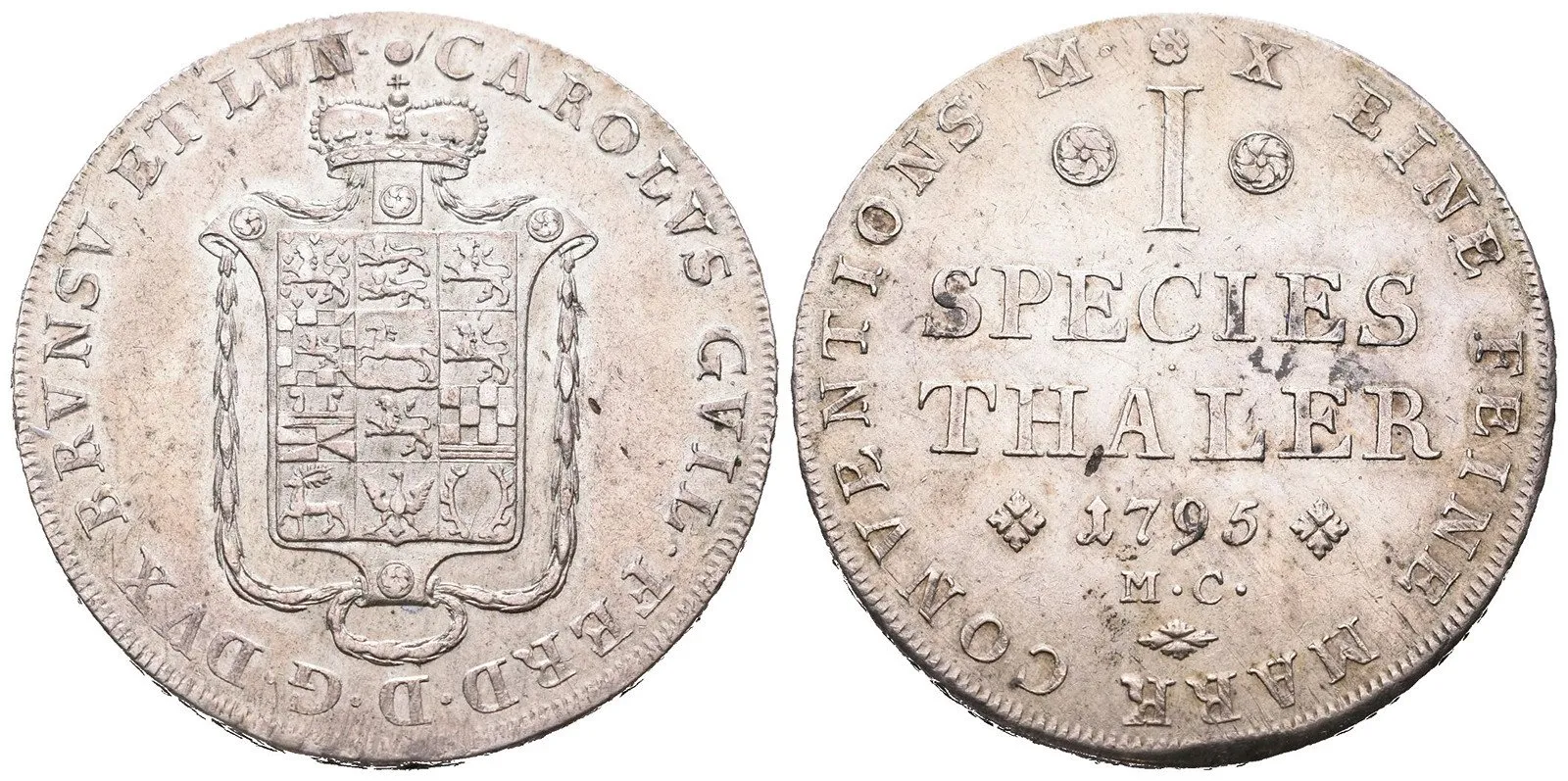 Braunschweig - Wolfenbüttel, Karl Wilhelm Ferdinand, 1780 - 1806 — 1