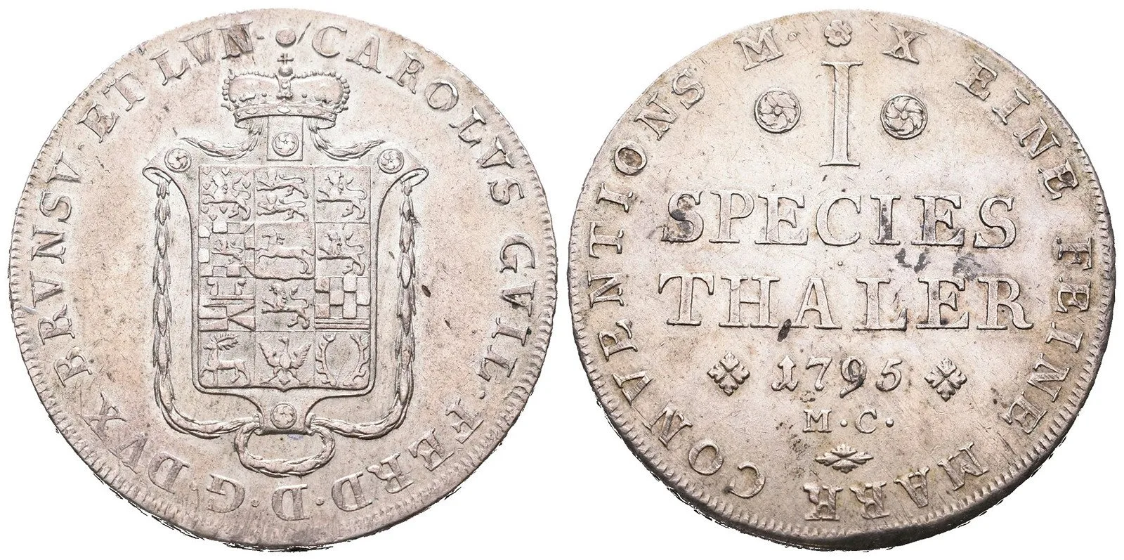 Braunschweig - Wolfenbüttel, Karl Wilhelm Ferdinand, 1780 - 1806 — 1