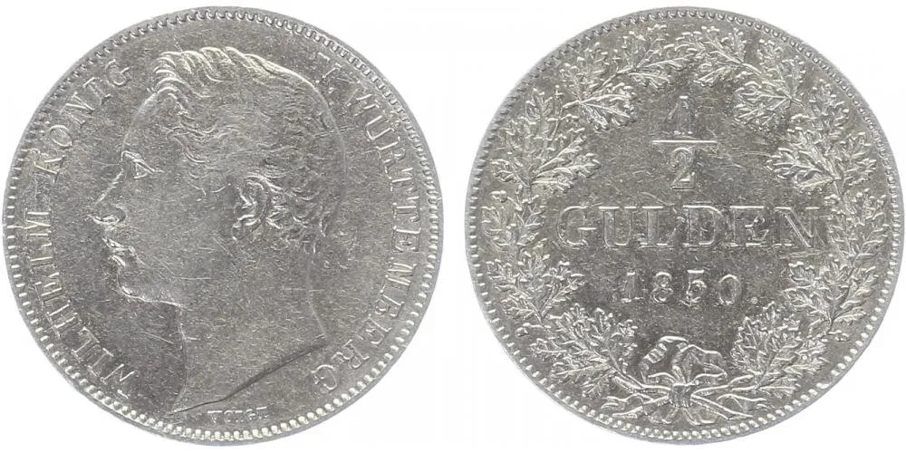 Württemberg, Wilhelm I., 1816 - 1864 — 1