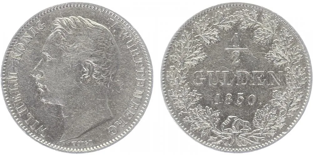 Württemberg, Wilhelm I., 1816 - 1864 — 1