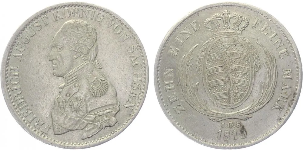 Sasko, Friedrich August III./I., 1763 - 1827 — 1