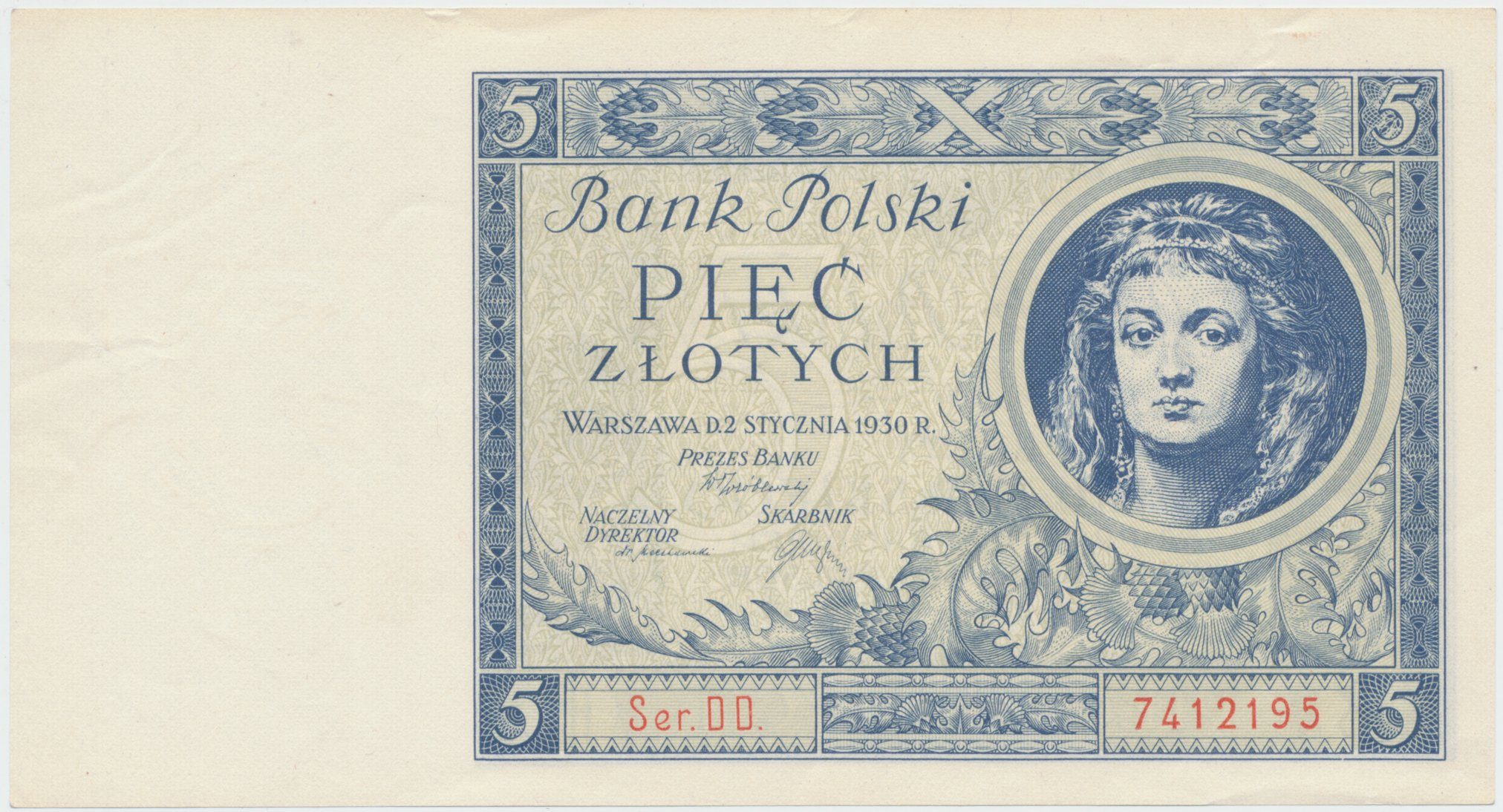 Polsko, 5 Zlotych 1930, Hej.PL3c