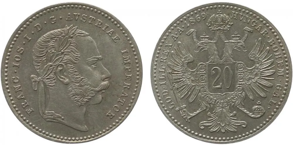 Rakouská a spolková měna, 1857 - 1892 — 1