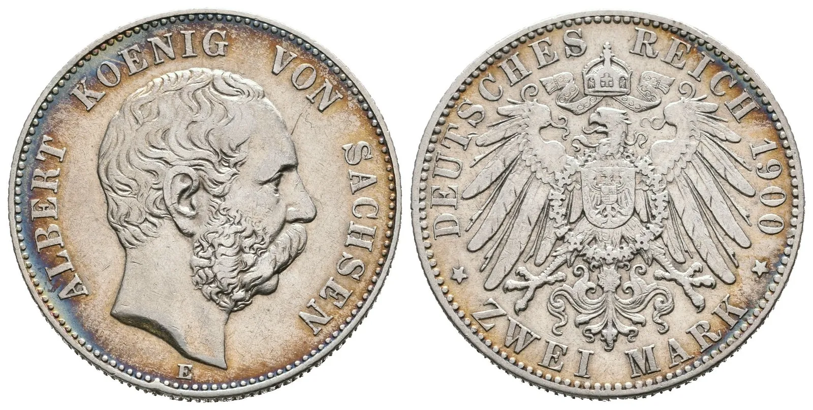 Sasko, 2 Marka 1900
