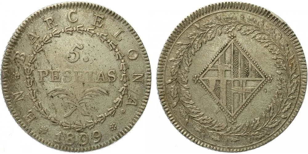 Španělsko - Barcelona, Josef Napoleon, 1808 - 1833 — 1