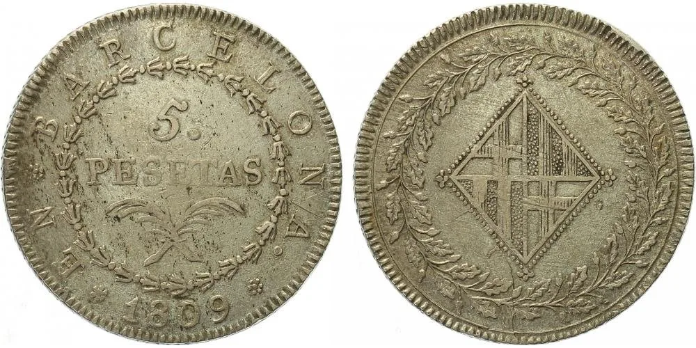 Španělsko - Barcelona, Josef Napoleon, 1808 - 1833 — 1