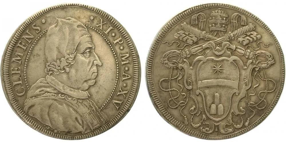 Vatikán, Clement XI., 1700 - 1721 — 1
