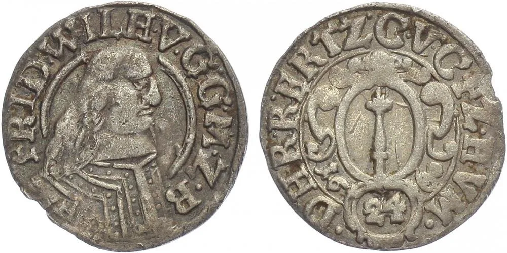 Brandenburg - Preussen, Friedrich Wilhelm, 1640 - 1688 — 1