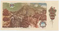 Československo, 10 Koruna 1986, široká vysoká série J 48, bankovní vzor, Hej.107bJ.V2 - fotografie 2