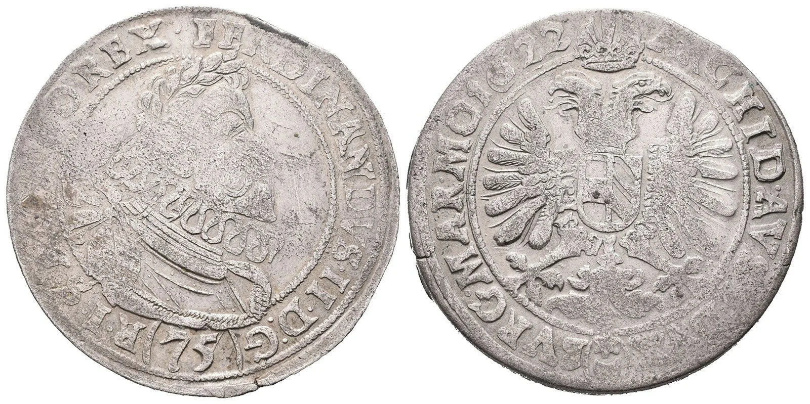 Ferdinand II., 1619 - 1637 (Mince kiprová) — 1