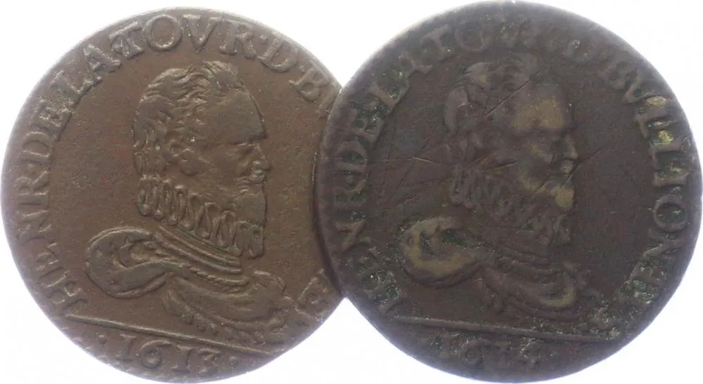 Francie - Bouillon a Sedan, Henri de la Tour d'Auvergne, 1591 - 1623 — 1