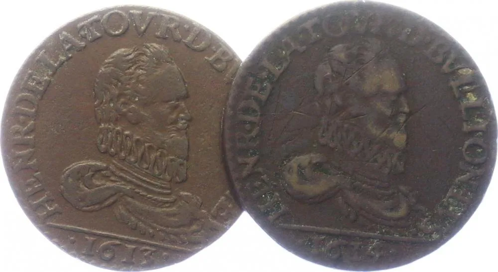 Francie - Bouillon a Sedan, Henri de la Tour d'Auvergne, 1591 - 1623 — 1