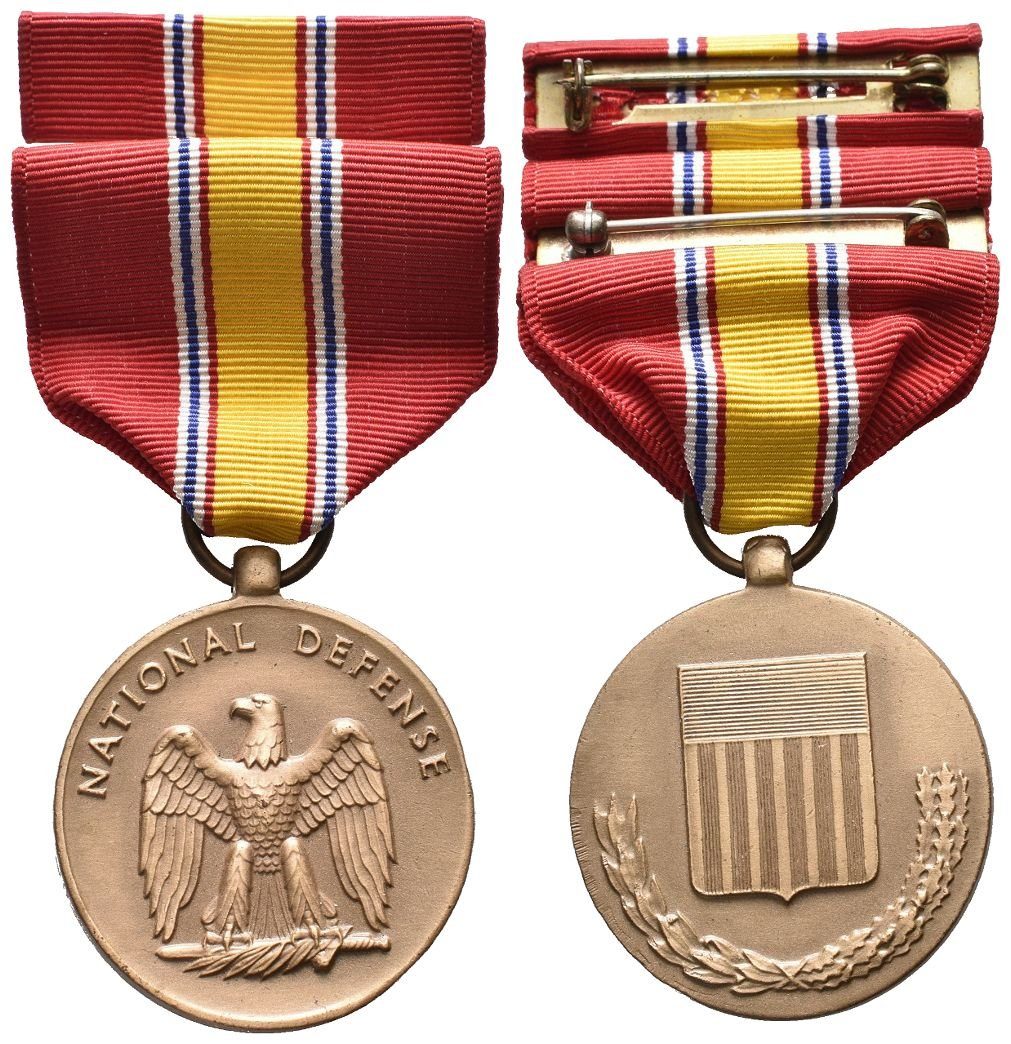 USA, Medaile Národní obrany
