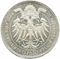 Rakouská a spolková měna, 1857 - 1892 — 2