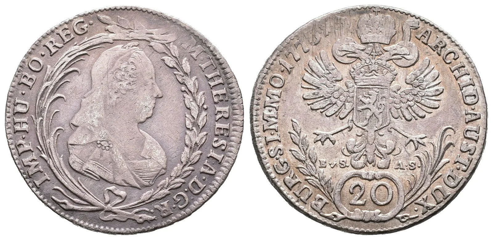 Marie Terezie, 1740 - 1780 — 1