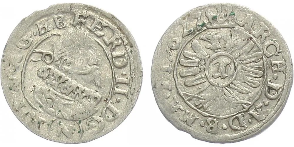 Ferdinand II., 1619 - 1637 (Mince dobrého zrna) — 1