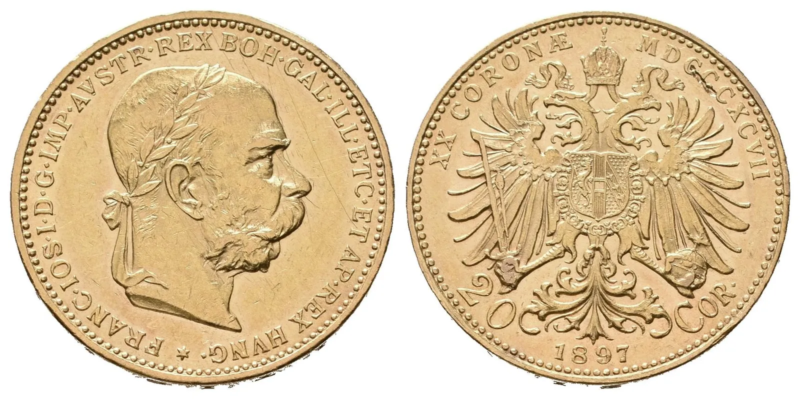 20 Koruna 1897