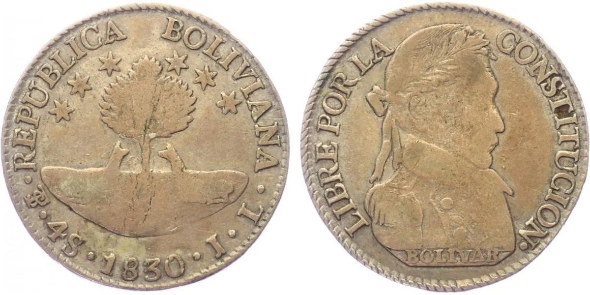 Bolívie, republika, 1825 - — 1
