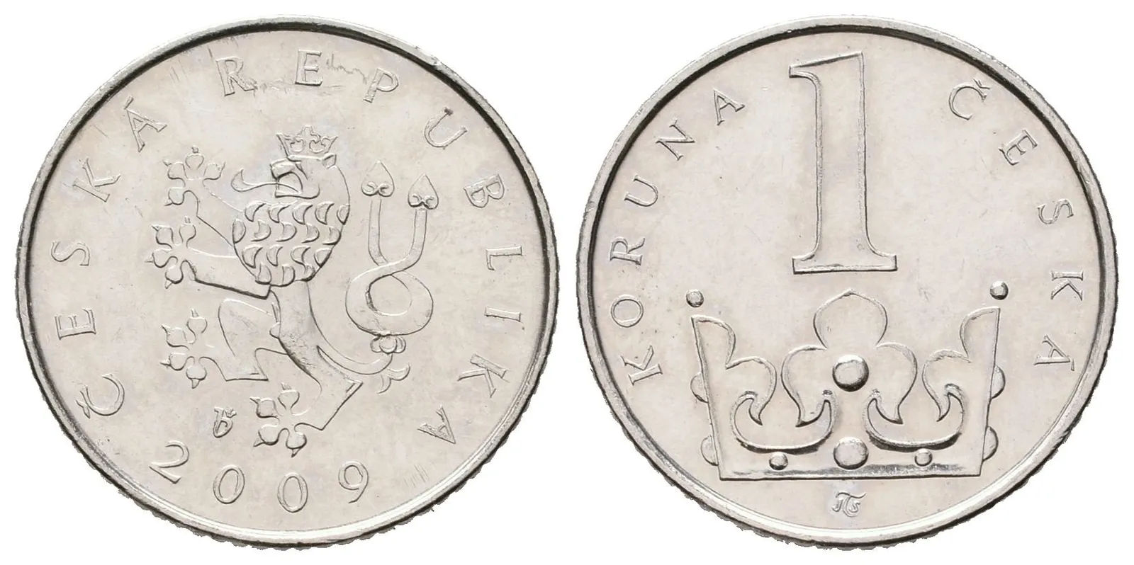 1 Koruna 2009