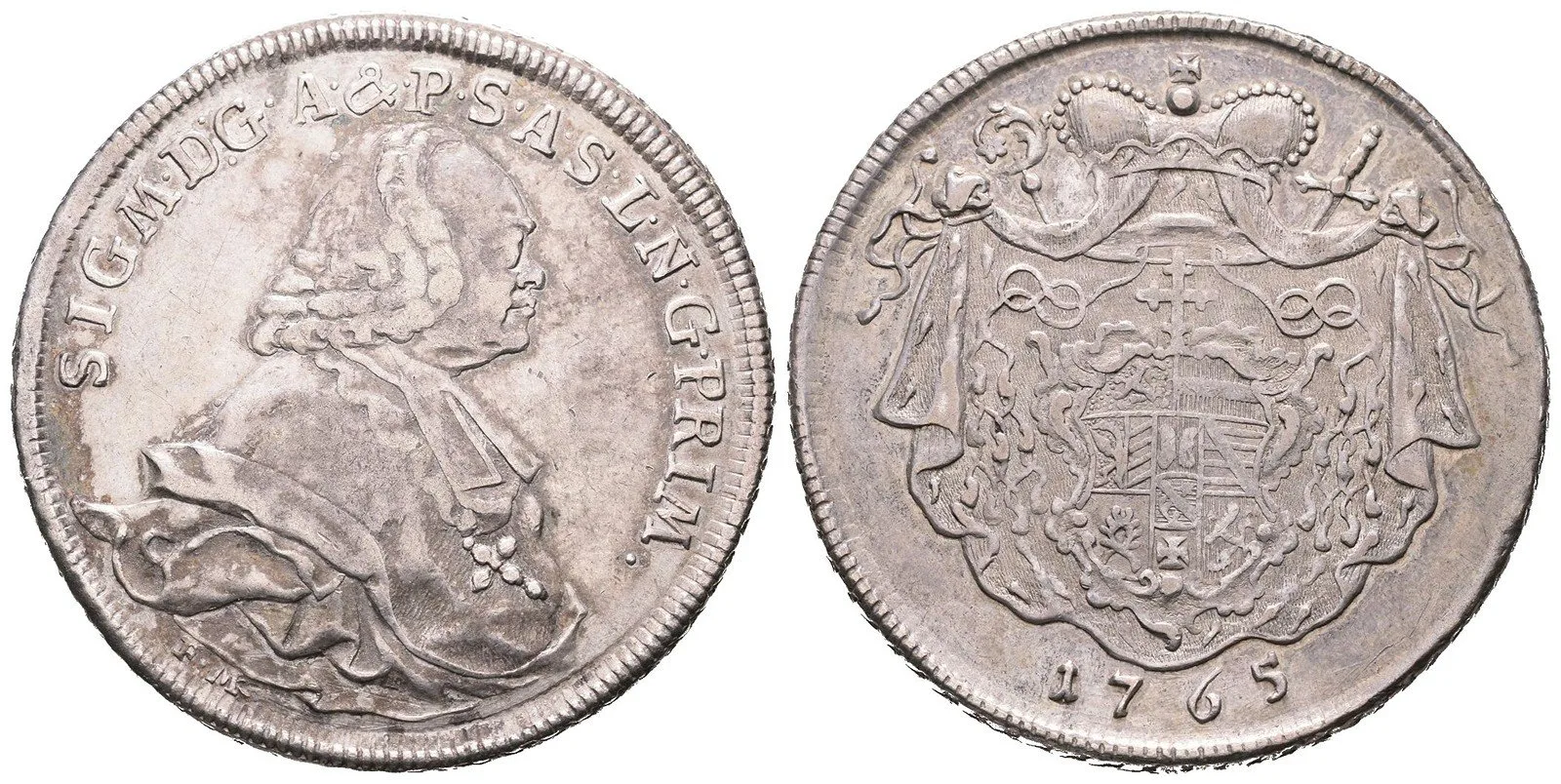 Salzburg - arcibiskupství, Sigismund III. Schrattenbach, 1753 - 1771 — 1