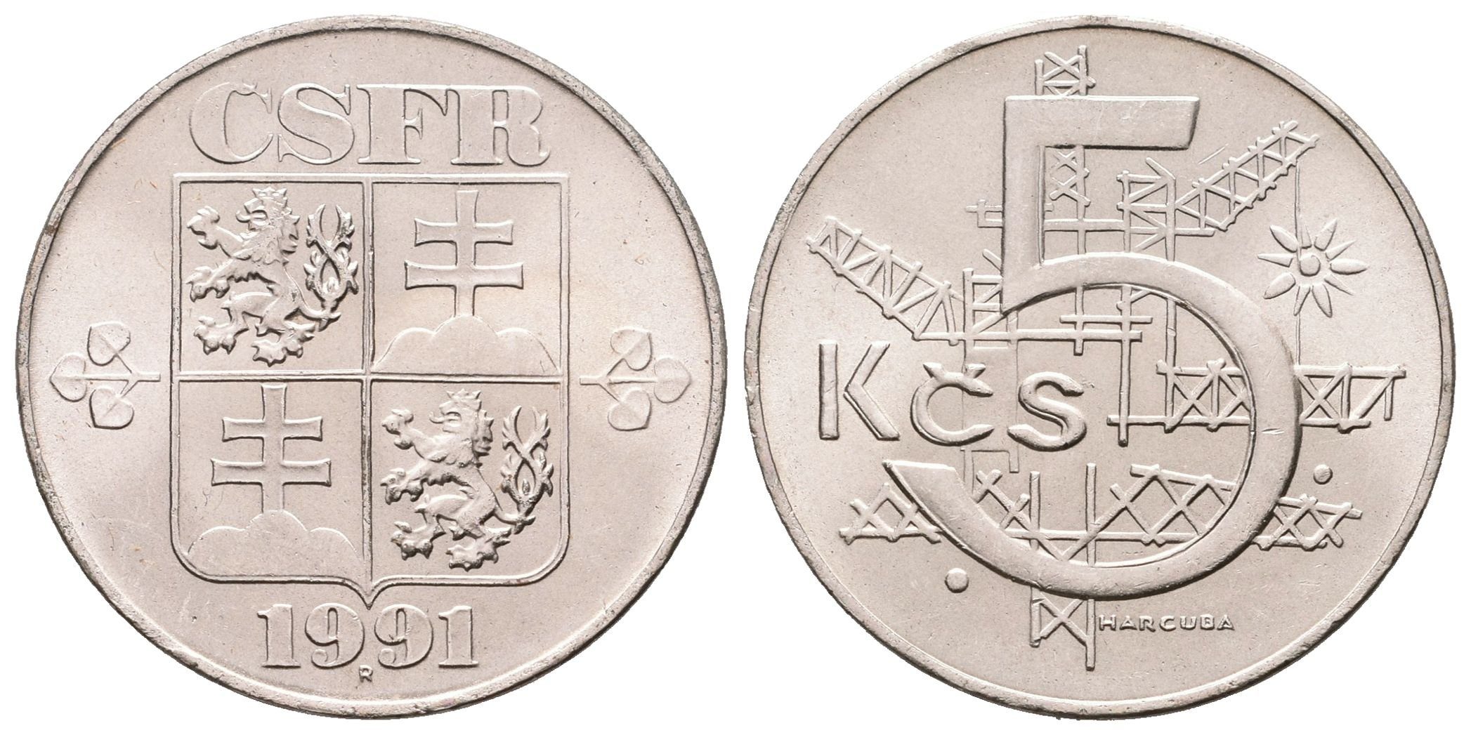 5 Koruna 1991 - Llantrisant
