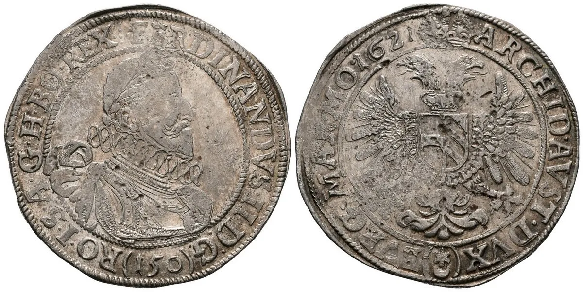 Ferdinand II., 1619 - 1637 (Mince kiprová) — 1