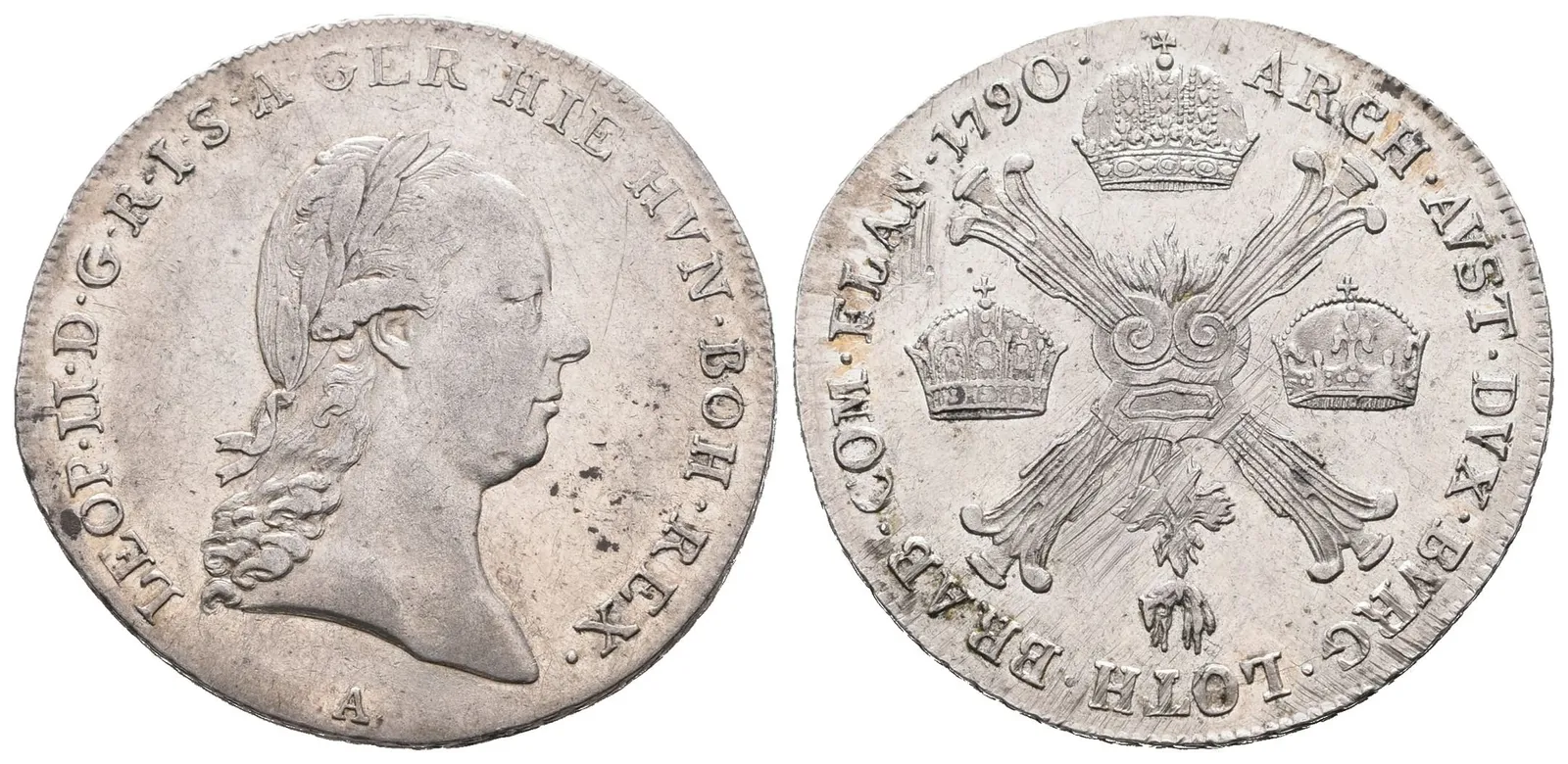 1/4 Tolar křížový 1790 A