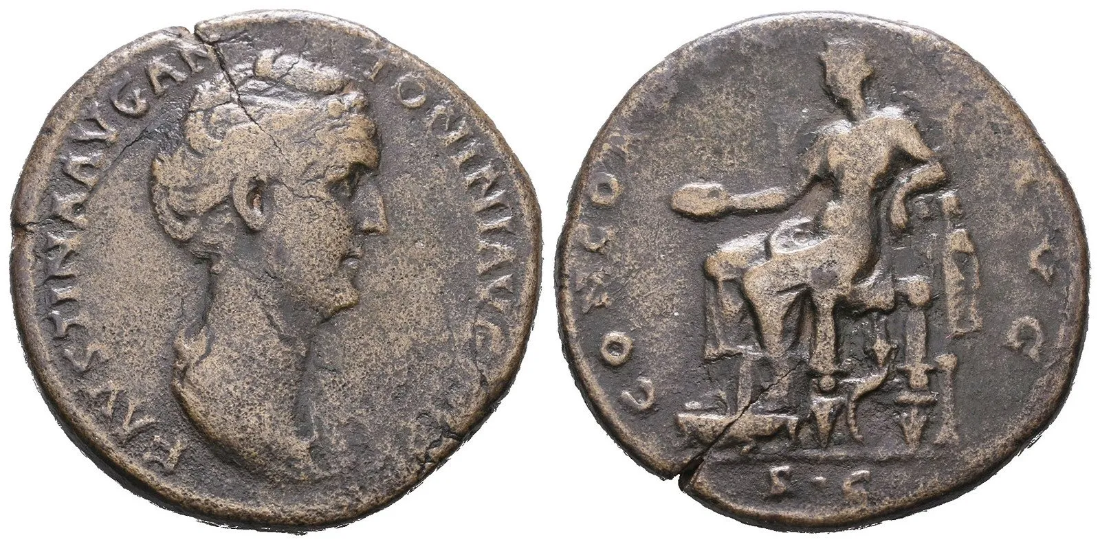 Faustina senior, manželka Antonina Pia — 1